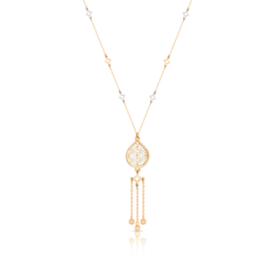 Queen’s Filigree Drop Necklace