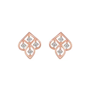 Regal Quatrefoil Stud Earrings