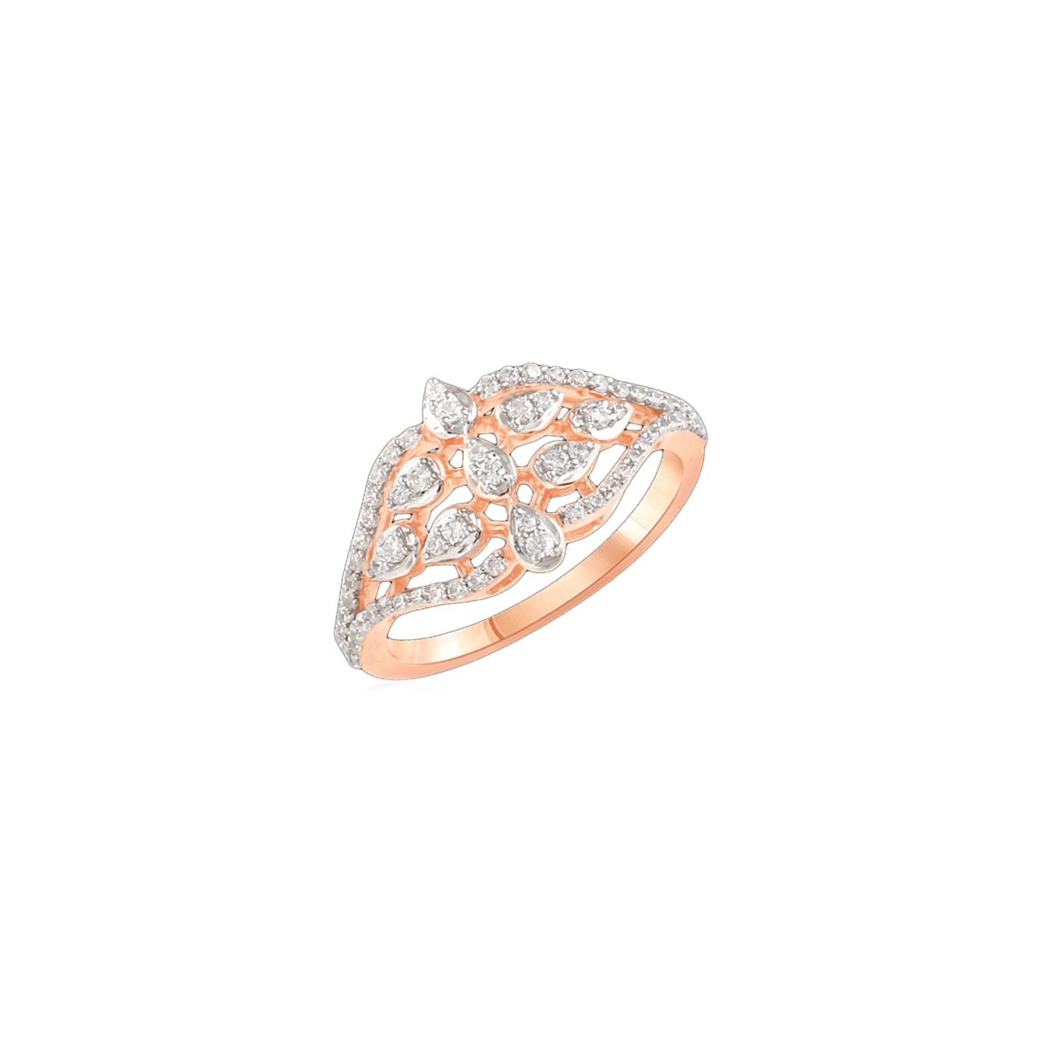 Nature Bloom Diamond Ring