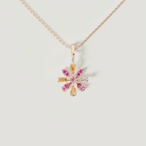 Floral Spark Necklace