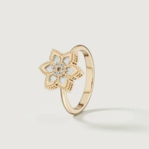 Royal Blossom Diamond Ring