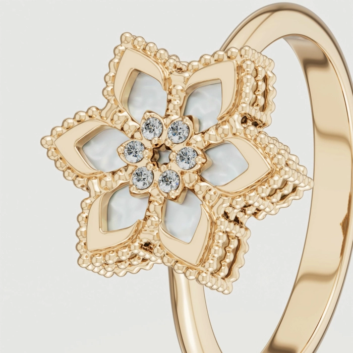 Royal Blossom Diamond Ring - Image 2