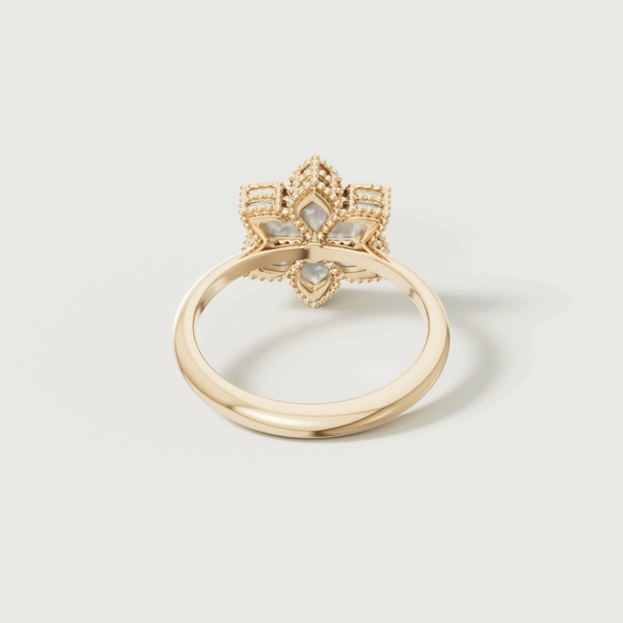Royal Blossom Diamond Ring - Image 4
